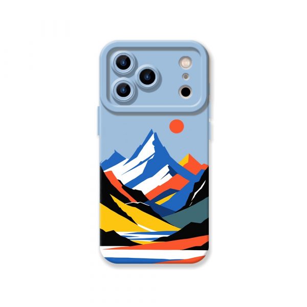 Alpine Adventure Escape Silicone Case for Apple iPhone Series