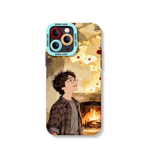 Whimsical Wizarding World Silicone Case for Apple iPhone Series