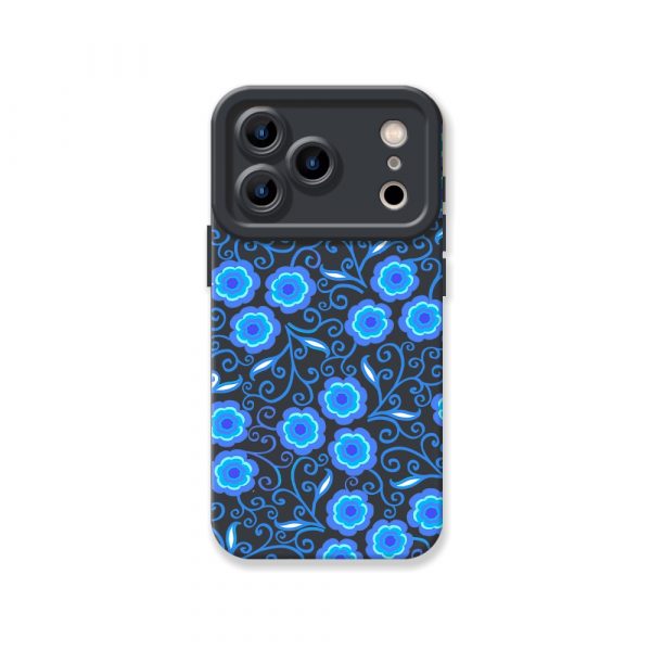 Floral Elegance Bloom Silicone Case for Apple iPhone Series