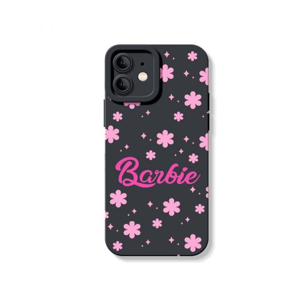 Floral Dream Barbie Blossom Silicone Case for Apple iPhone Series