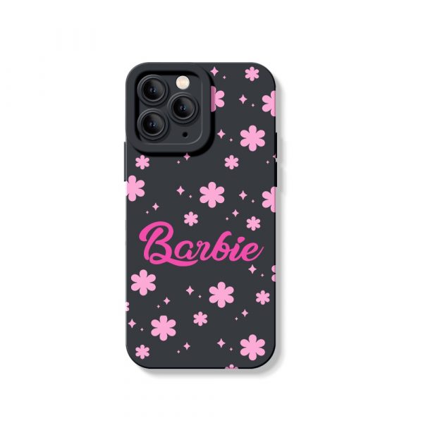 Floral Dream Barbie Blossom Silicone Case for Apple iPhone Series