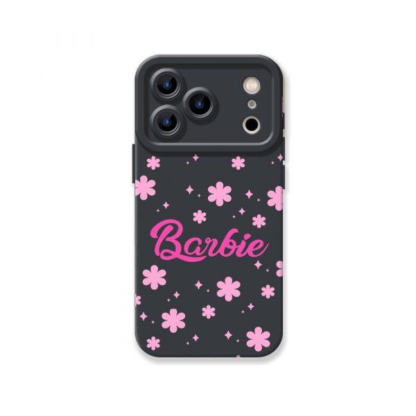 Floral Dream Barbie Blossom Silicone Case for Apple iPhone Series