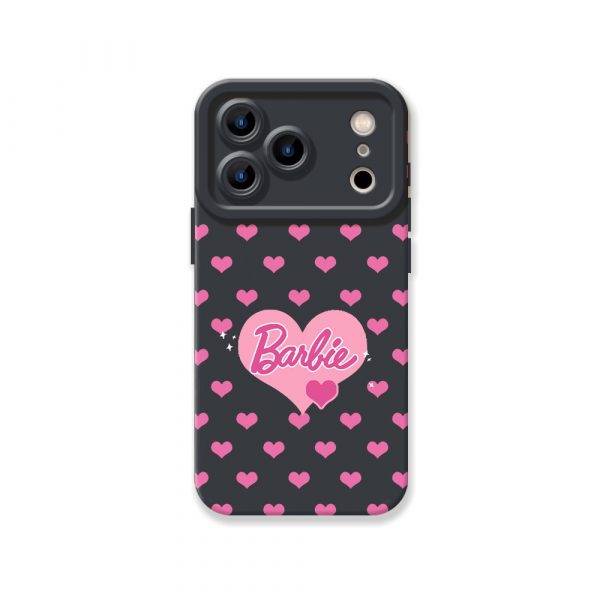 Hearts & Glam Pink Vibe Silicone Case for Apple iPhone Series