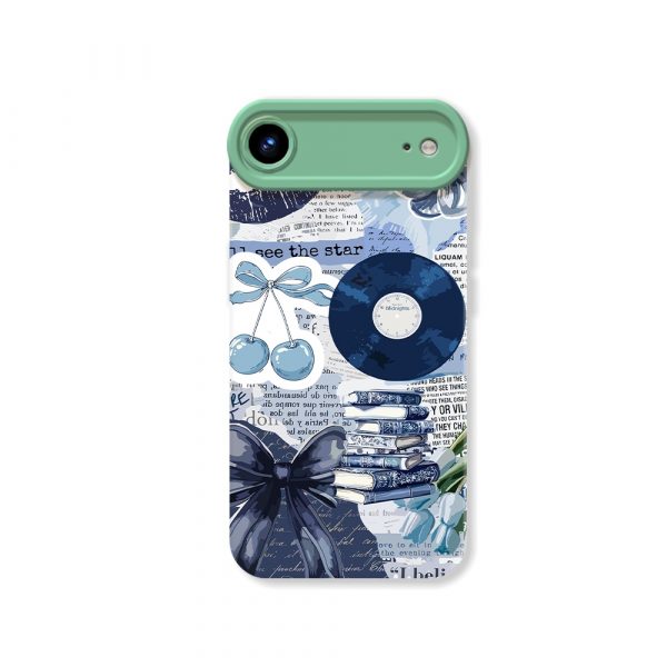 Chic Cherry Collage Silicone Case for Apple iPhone Series