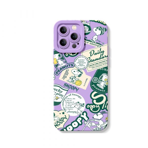 Retro Comics Vibe Silicone Case for Apple iPhone Series