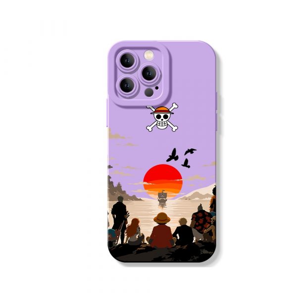 Sunset Voyage Adventure Silicone Case for Apple iPhone Series