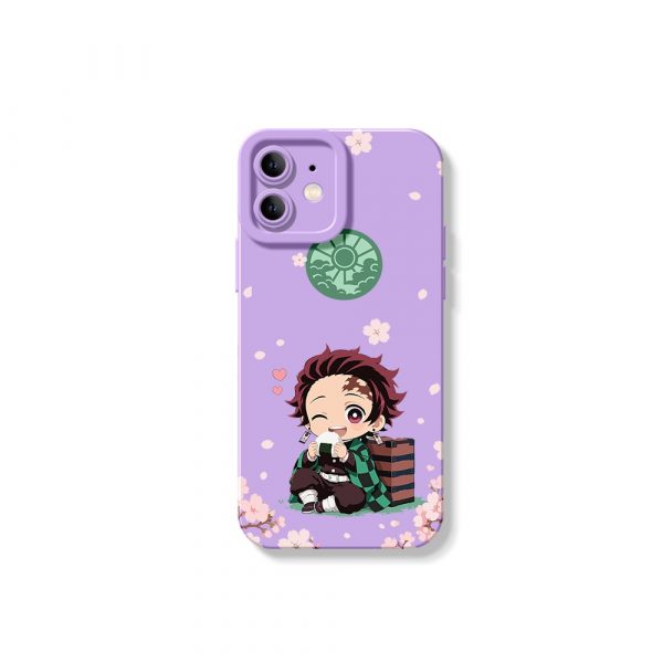 Chibi Warrior Blossom Silicone Case for Apple iPhone Series