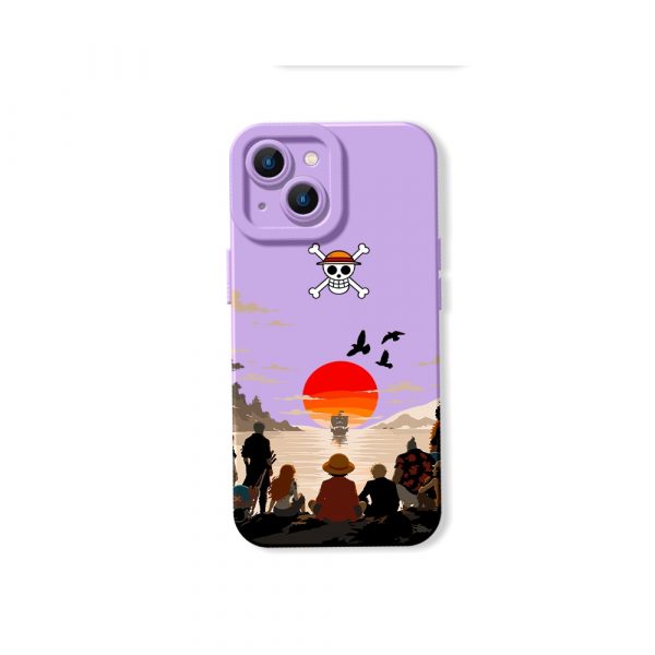 Sunset Voyage Adventure Silicone Case for Apple iPhone Series