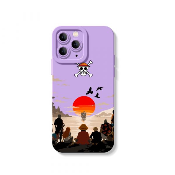 Sunset Voyage Adventure Silicone Case for Apple iPhone Series