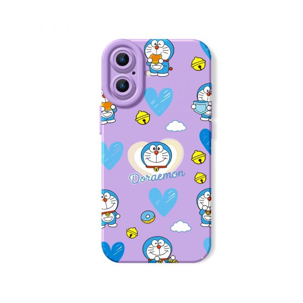 Whimsical Cartoon Charm Silicone Case for Apple iPhone Series