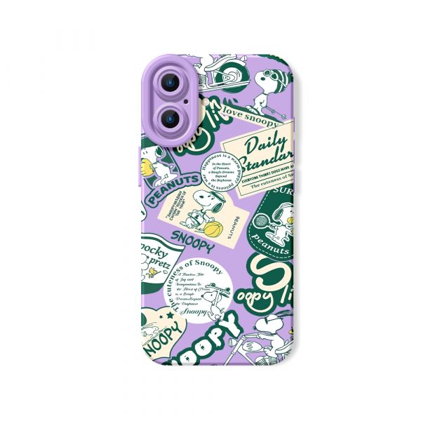 Retro Comics Vibe Silicone Case for Apple iPhone Series