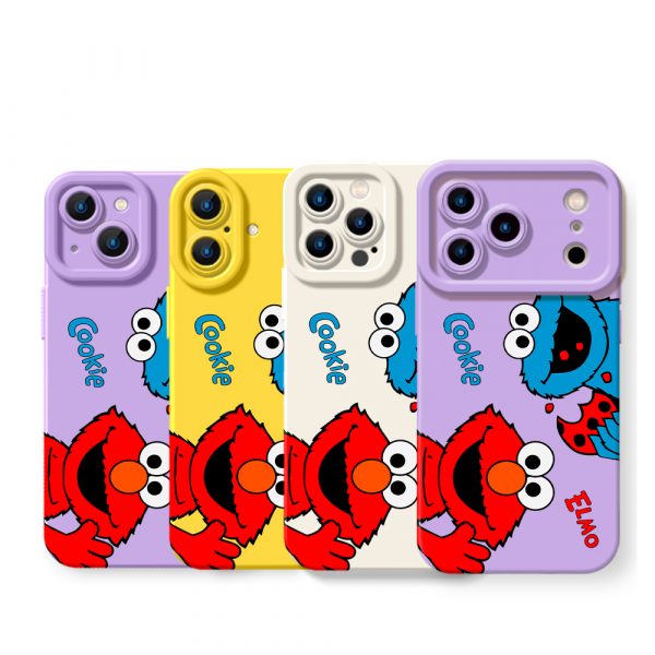 Monster Buddies Delight Silicone Case for Apple iPhone Series
