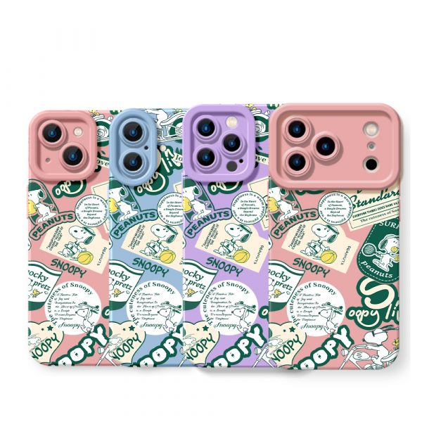 Retro Comics Vibe Silicone Case for Apple iPhone Series