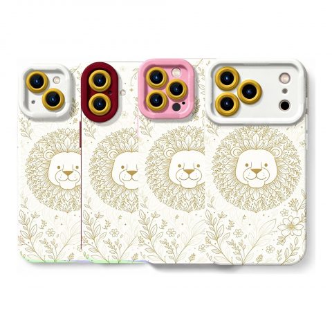 Regal Lion Delight Silicone Case for Apple iPhone Series