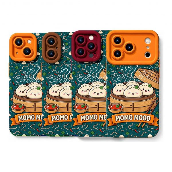 Steaming Dumpling Delight Silicone Case for Apple iPhone Series