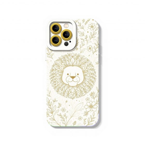 Regal Lion Delight Silicone Case for Apple iPhone Series